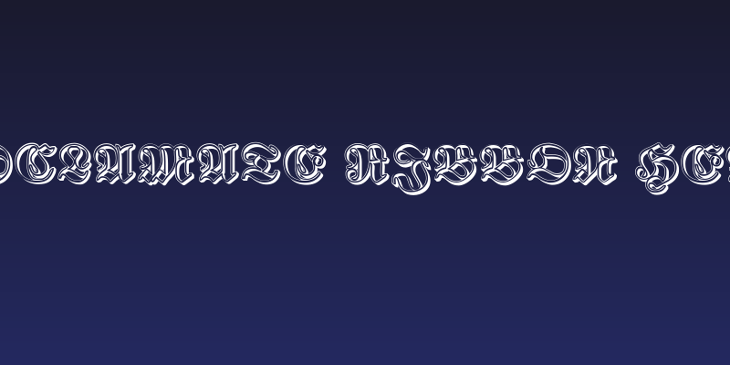 Proclamate Ribbon Heavy Social Header