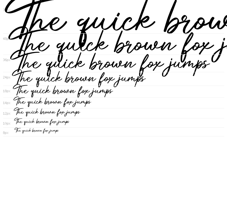 Procreate Signature Waterfall