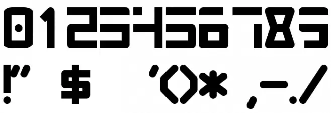 Procyon Font OTHER CHARS