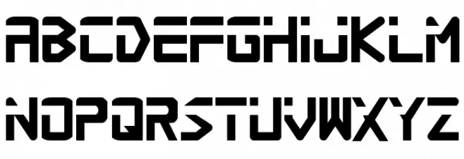 Procyon Шрифта ВЕРХНИЙ