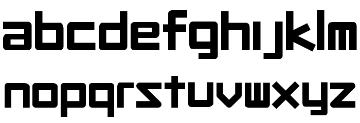 Procyon Font LOWERCASE