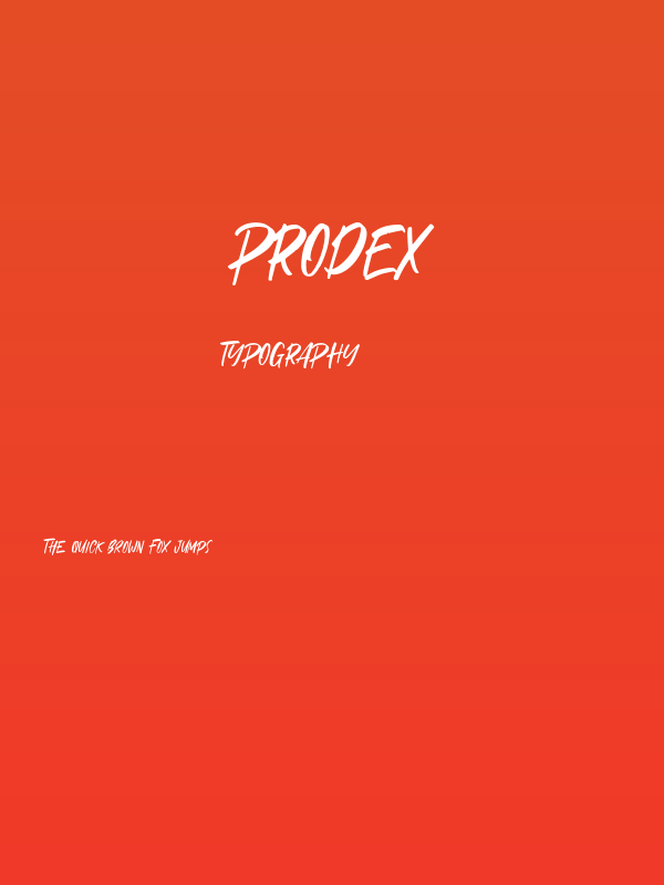 Prodex Poster