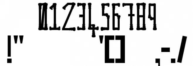 Prodigium Os Drugs Drugs Font OTHER CHARS