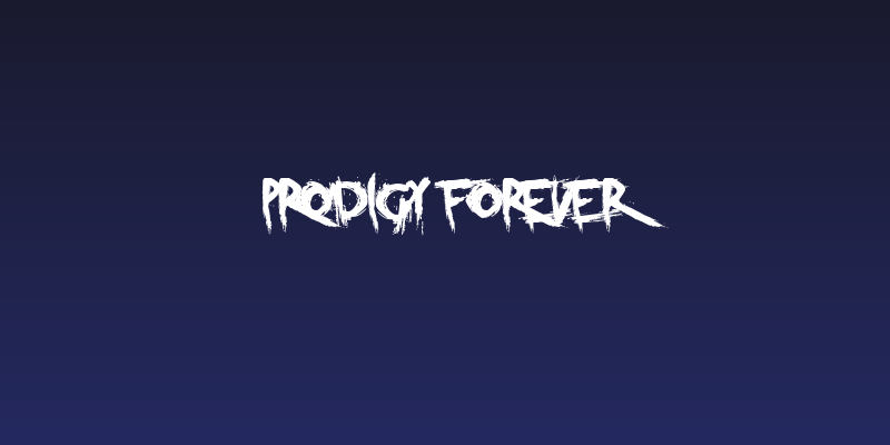 Prodigy Forever Social Header