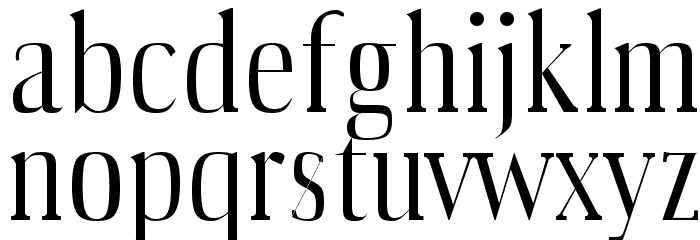 Producer Regular Font LOWERCASE