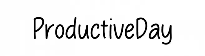 Productive Day  Fuentes Gratis Descargar