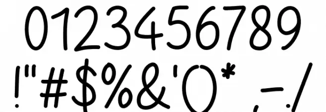 Productive Day Font OTHER CHARS