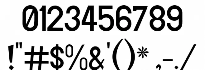 Profaisal-Elite-Riqa Font OTHER CHARS