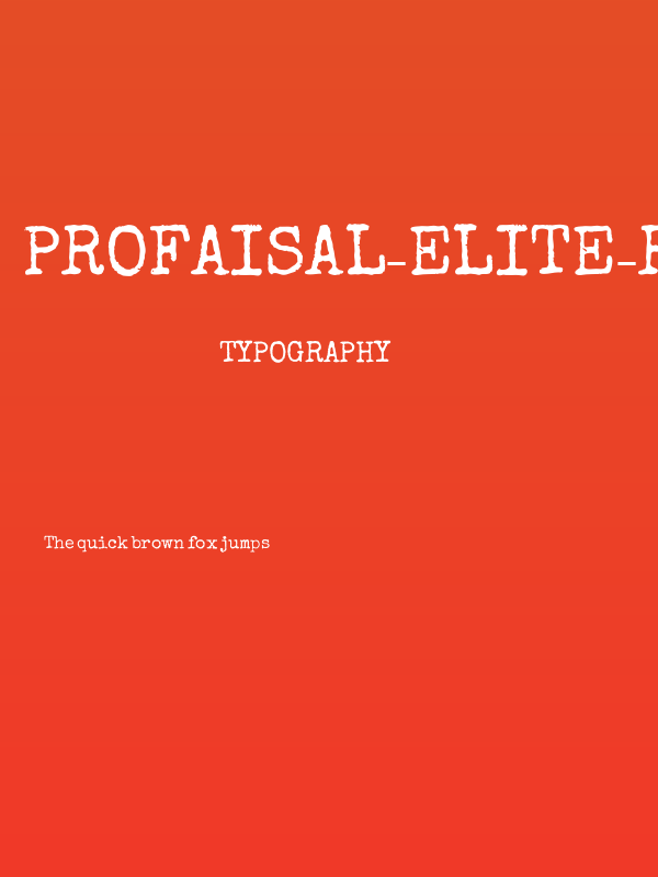 Profaisal-Elite-Riqa Poster