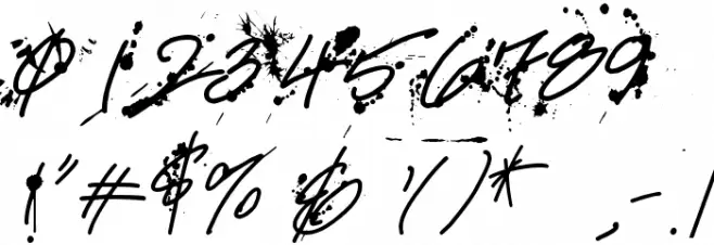 Professional Muse Font OTHER CHARS