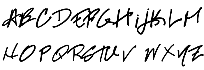 Professional Muse Font LOWERCASE