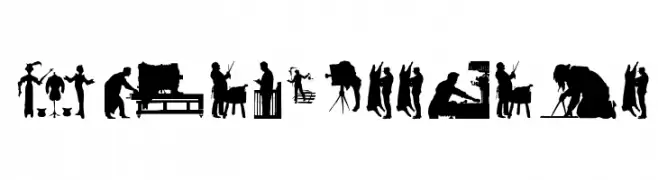 Professions  Frei Schriftart Herunterladen