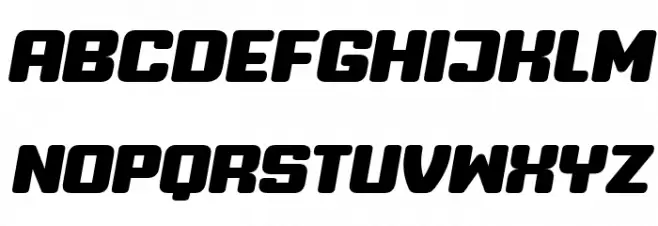 Professor Italic خط أحرف صغيرة