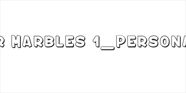 Professor Marbles 1_PersonalUseOnly Logo