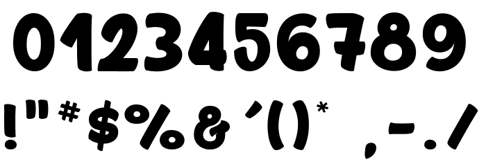 Professor Marbles 3_PersonalUseOnly Font OTHER CHARS