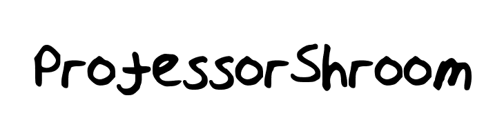 ProfessorShroom Font