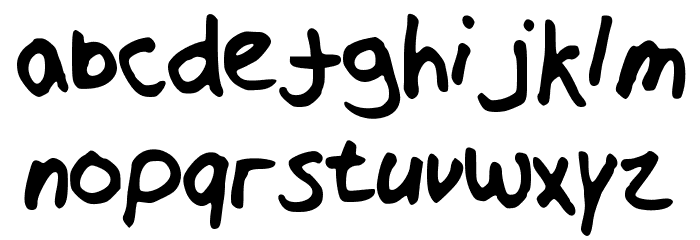 ProfessorShroom Font LOWERCASE