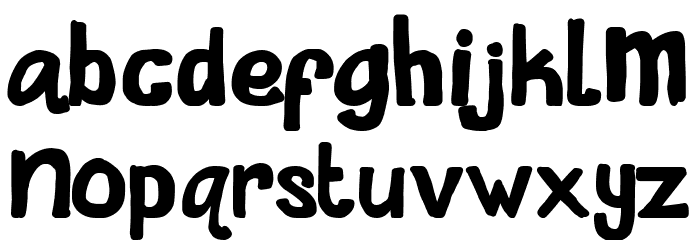 Proffalice Handwrite Polices MINUSCULES