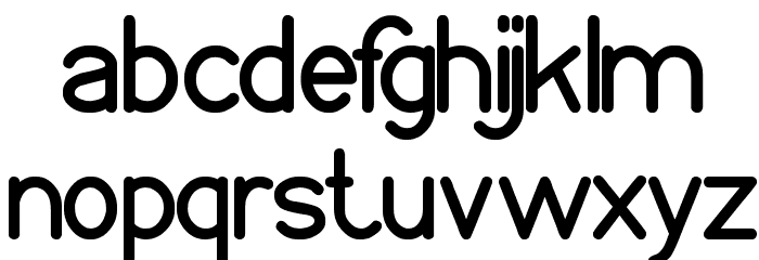 Proffesional Edition Font LOWERCASE