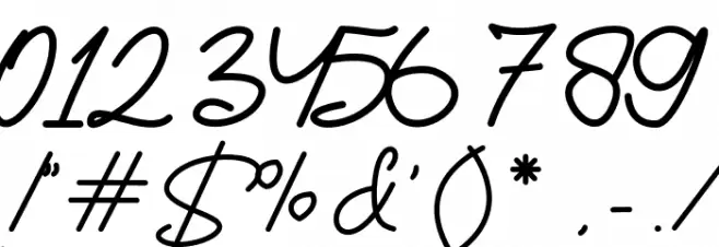 Profiles Font OTHER CHARS