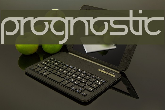 Prognostic Font examples