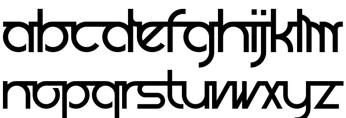 Prognostic Font LOWERCASE
