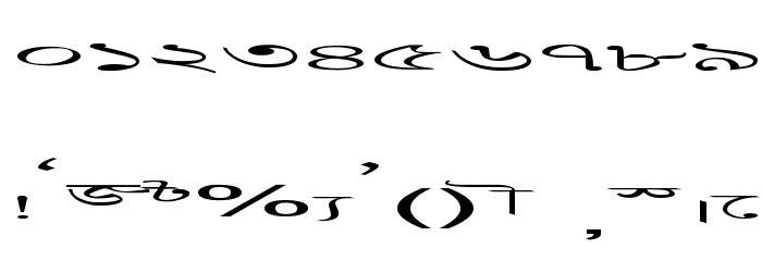 Progoty Scale Font OTHER CHARS