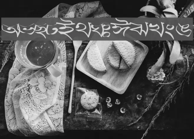 Progoty Warp Font examples