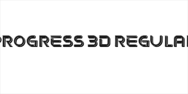 Progress 3D Regular Logo
