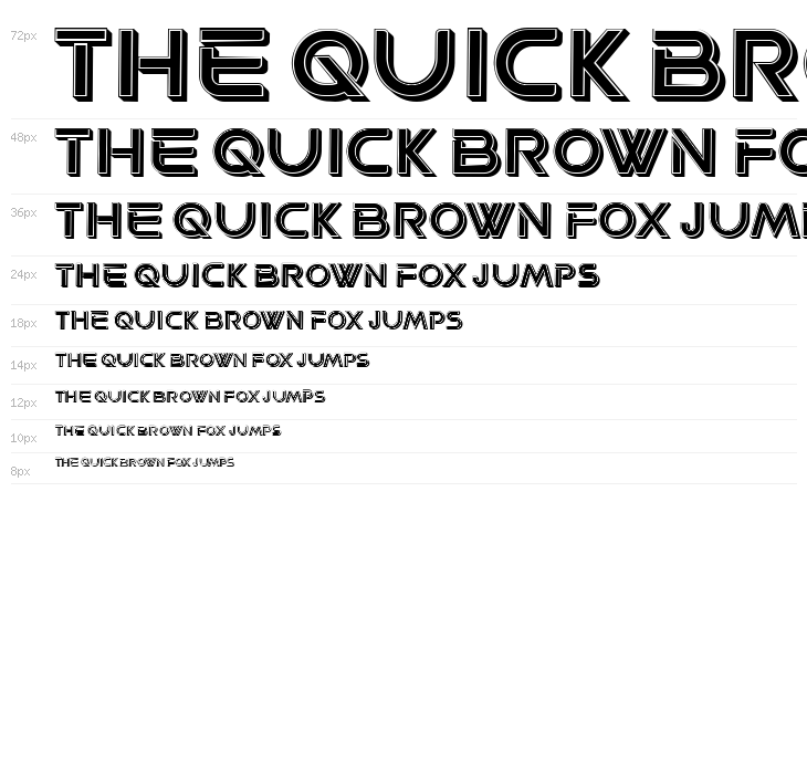 Progress 3D Regular Waterfall