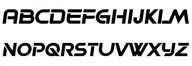 Progress Bold Italic Fonte MAIÚSCULAS