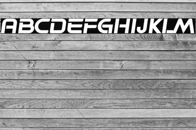 Progress Bold Italic Font examples