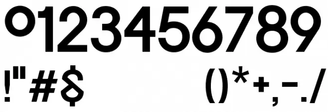 Progress-CAPS Font OTHER CHARS