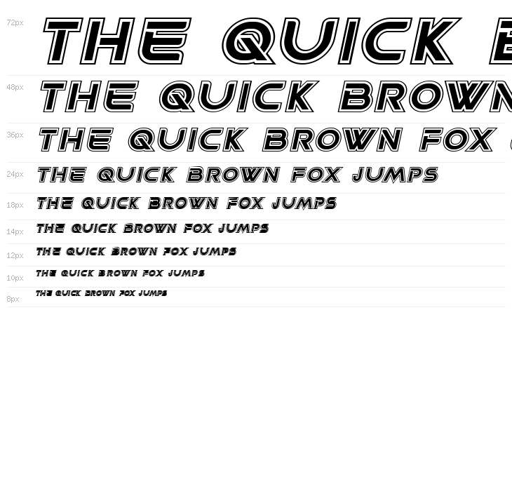 Progress College Italic Waterfall