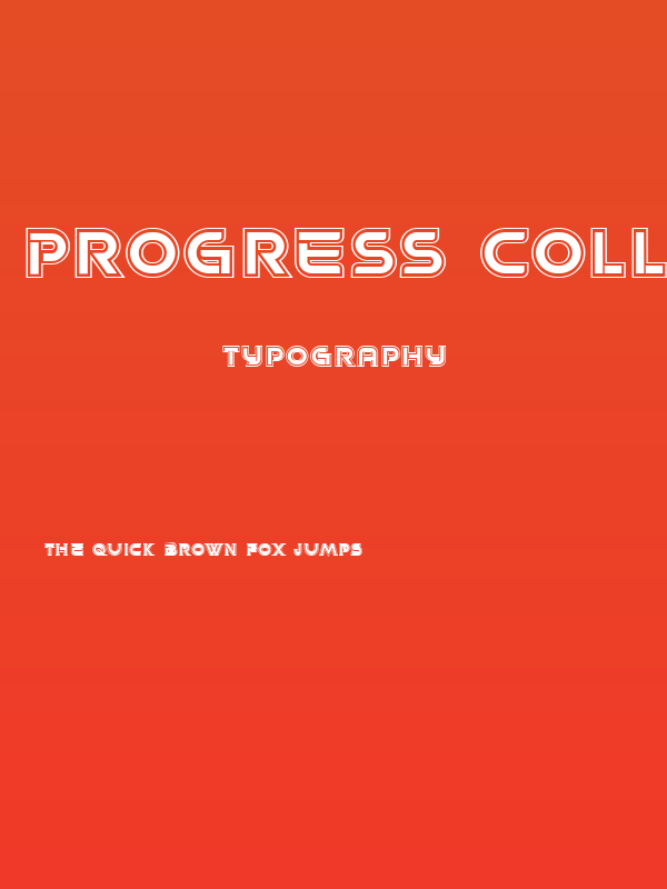 Progress College Regular Poster