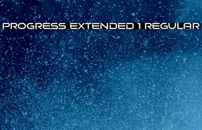 Progress Extended 1 Regular Example 1