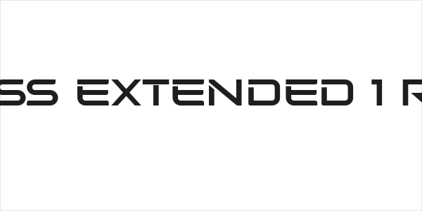 Progress Extended 1 Regular Logo
