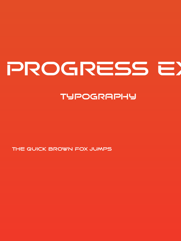 Progress Extended 1 Regular Poster