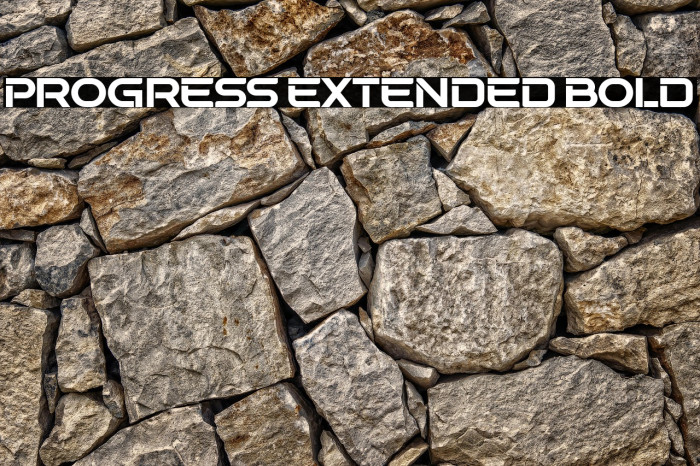 Progress Extended Bold Example 1