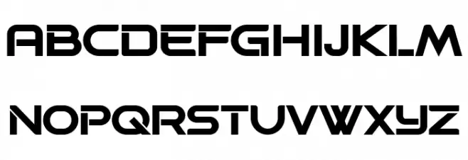 Progress Extended Bold Font LOWERCASE