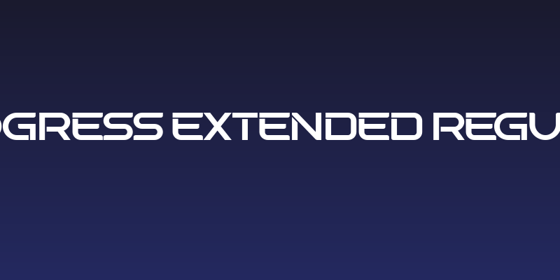 Progress Extended Regular Social Header