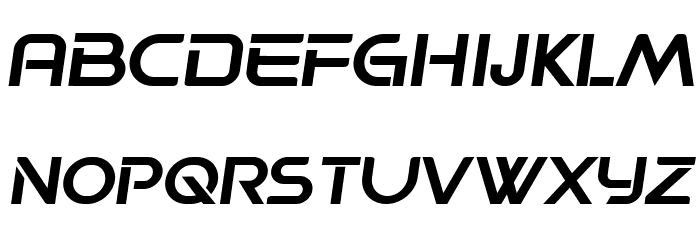 Progress Italic Font LOWERCASE