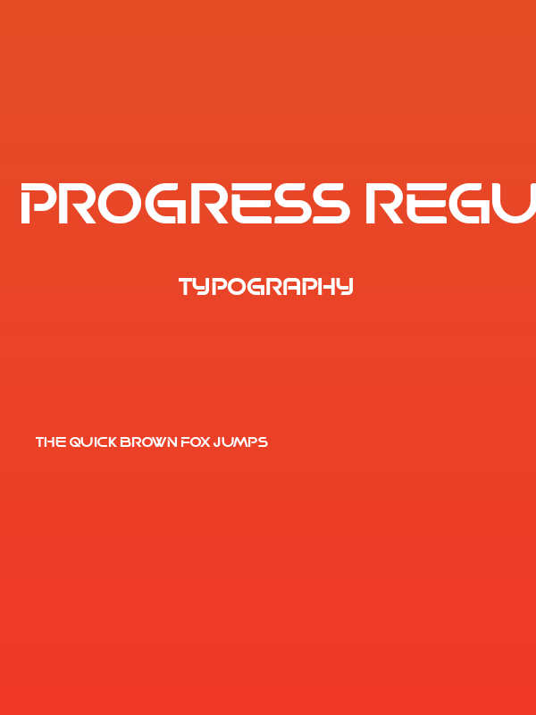 Progress Regular Poster