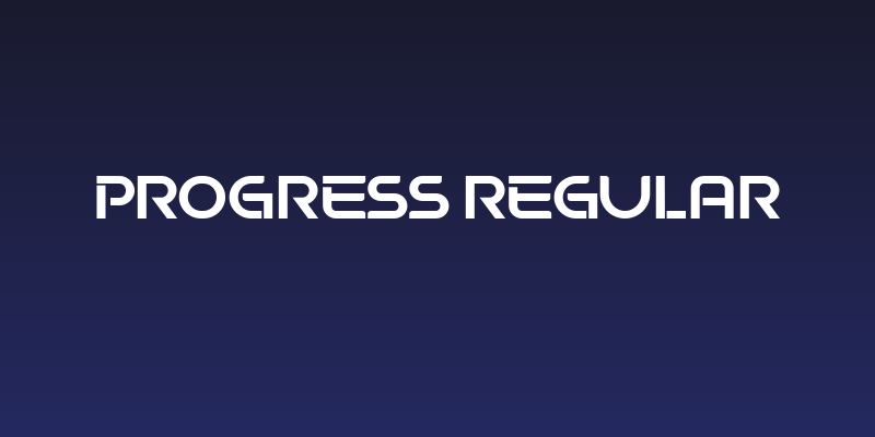 Progress Regular Social Header