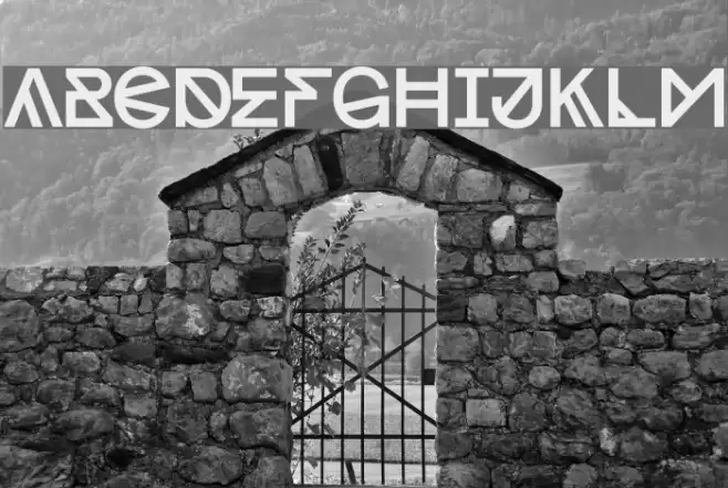 Progress-Regular Font examples