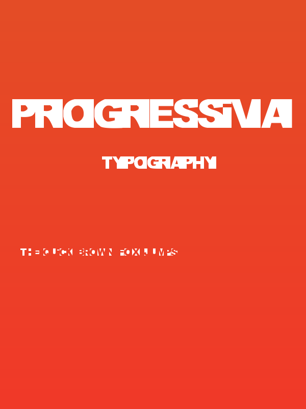 Progressiva Poster