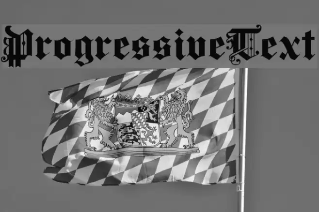 ProgressiveText Font examples