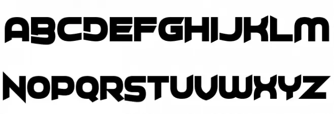 Project H Font Litere mari