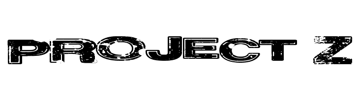 Project Z  Frei Schriftart Herunterladen