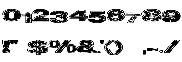 Project Z Font OTHER CHARS